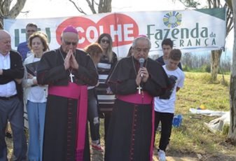 Diocese lança pedra fundamental da Fazenda da Esperança
